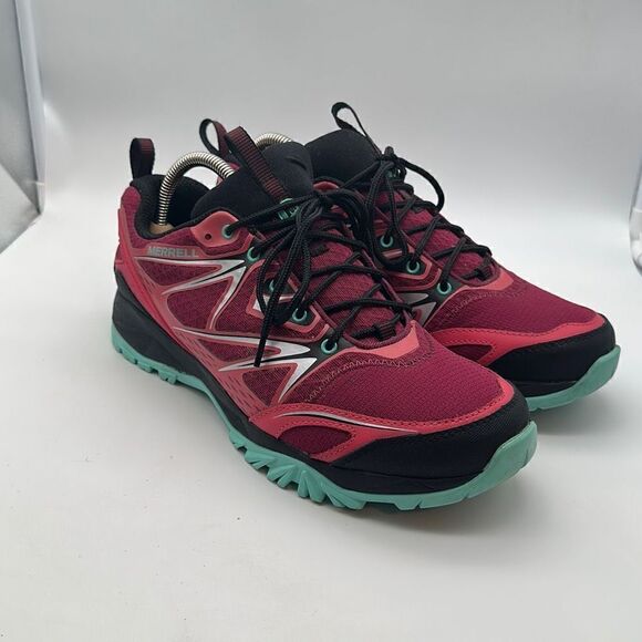 Ladies Merrell Vibrant Trainers Capra Bolt Gore-Tex J35482 11W - Picture 2 of 6